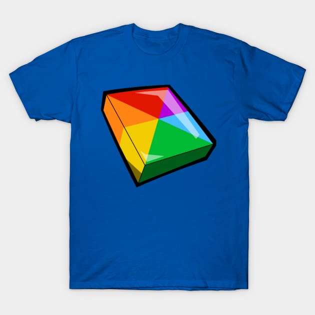 Rainbow Mixel Cubit T-Shirt by meganmouse